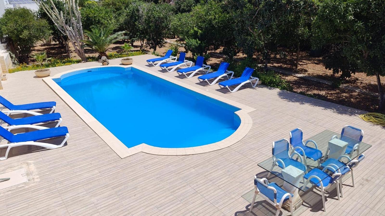 Stunning Villa With Pool, Table Tennis, Table Soccer And A Pool Table Naxxar Εξωτερικό φωτογραφία